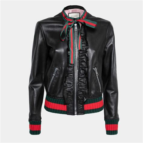 women's gucci bomber jacket|zara gucci jacket.